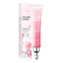 Eyelid cream with sakura extract and collagen SADOER COLLAGEN SAKURA FIRMING MOIST NOURISH EYE CREAM – 20 g