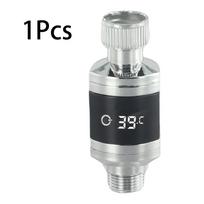 1pc Shower Water Temperature Monitor Electricity Home LED Display Shower Faucets Water Thermometer Bathing Temperature Meter sidabras