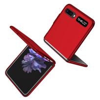 for Samsung z flip2 flip7 flip 7 6 5 3 4 flip6 flip5 flip3 flip4 Protection PC Case for Samsung Galaxy Z Flip2 5G Flip 2 1 Galaxy Z Flip5 raudona