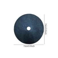 Non-Woven Tree Mulch Ring Weeding Barrier, Protector Mat, Plant Cover, Anti Grass, Gardening Fabric Weed Control, 15cm-52cm 1PC gray