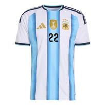 Adidas Originals 2026 World Cup Argentina National Team Lautaro Martinez Home Dry-Fit V-Neck Soccer Jersey Player Version Unisex jersey JM5897-22 S