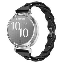 Elastinė silikoninė apyrankė, skirta Garmin Lily 2, 14 mm juoda