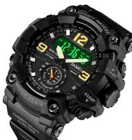 Skmei 1637 Unisex Analog Digital Watch High Quality Silicone Band Waterproof 3 Time Stopwatch Sport Wristwatch in Stock Skmei 1637
