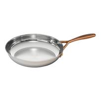 Zwilling Sera Rose Gold Frying Pan Stainless IH Dishwasher safe Japanese  Bella 20cm  Steel, 3-layer base, compatible, [Official Retailer] 71168-200 white