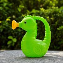 Sea Horse Style Watering Kettle Large Capacity Kids Play Water Fun Watering Can  Outdoor žalia