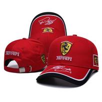 Ferrari F1 lenktynių beisbolo kepuraitė Reguliuojama snapback kepurė Formulė 1 autosporto automobilio gerbėjo trucker kepurės one size