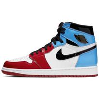 Air Jordan 1 Retro High OG Fearless Unisex sportbačiai Balti University-Blue-Varsity-Red-Black CK5666-100 42.5