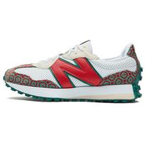 Casablanca x New Balance 327 Raudoni Monograminiai Unisex Kedai Balti Žali MS327CAA 36 white
