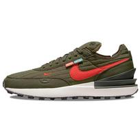 Nike Waffle One Premium Toasty - Vidutinio alyvuogių spalvos vyriški kedai Green Sequoia Black DC8890-200 42 gray
