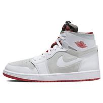 Air Jordan 1 High Zoom Comfort Hare Men Sneakers White Light-Silver Dark-Concord CT0978-100 44.5 white