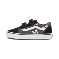 Disney x Vans Old Skool V Kids OG Family Mickey Mouse Kids Sneakers Multi-Color Multi VN000VHEBMB 34 black