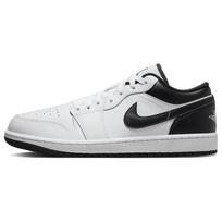 Air Jordan 1 Low Balti Juodi Vyriški Sportbačiai 553558-132 44.5