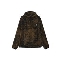 Nike ACG Therma-FIT Wolf Tree Fleece spausdintas sportinis džemperis Vyriški viršutiniai drabužiai rudi DM4327-242 M black