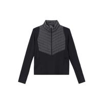 Nike Therma-FIT Color Block Logo Print Stand Collar Sport Jacket Women Jacket Black DD6469-010 XS black