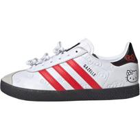 Hello Kitty x adidas Gazelle J 50-mečio vaikiški sportbačiai Balti Debesies baltumo Raudoni IH9953 38