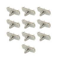 Car Fender Flare Moulding Clips Repair for Jeep Liberty Wrangler Gray 55157065AA