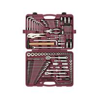 Įrankių komplektas 1/4"+3/8"+1/2" DR, 142 vnt (UTS0142, THORVIK)
