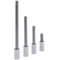 Galvutė su žvaigždiniu (TORX) antgaliu 1/4", T15, L: 70 mm (208+6315, GENIUS)