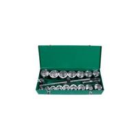 ⬡ Galvučių rinkinys 1" (22 vnt.) (6-kamp) (36-85mm) (CL102901)