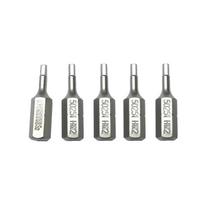 ⬡ Antgalis IMBUS 1/4" (6.3 mm), 5 vnt. 3 x 25 mm (S59253, SATA)