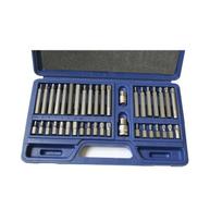 ⬡ Atsuktuvo antgalių rinkinys 40 vnt. TORX, HEX, SPLINE (KR040MDA, KINGROY)