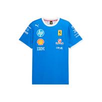 Puma Scuderia Ferrari Monza Retro apvalios apykaklės marškinėliai vyrams Viršutiniai drabužiai 713709-01 S