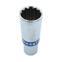 ⬡ Ilga galvutė 1/2" 12-briaunė 32 mm (CL201132, CHANGLU TOOLS)