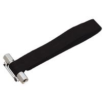 ⬡ Diržinis alyvos filtro raktas 3/8" ir 1/2" (AT1140, ELLIENT TOOLS)