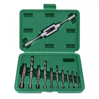 ⬡ Varžtų ištraukiklių ir HSS grąžtų rinkinys 11 vnt. (CL709911, CHANGLU TOOLS)