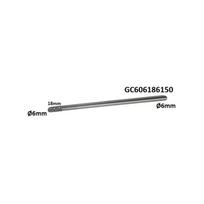 ⬡ Prailginta freza kietmetalio C cilindro formos užapvalinta Ø6 x 18mm (GC606186150)