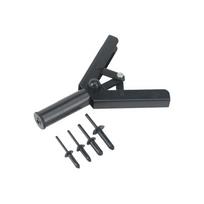 ⬡ Plastikinių kniedžių kniediklis su 40 vnt. kniedžių (AT5054, ELLIENT TOOLS)