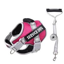 New Large Dog-specific Chest and Back Strap, Night Reflective and Breathable, Explosion-proof, Shock-proof and Anti-escape Leash XS juoda