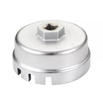 ⬡ Galvutė tepalo filtrui 64.5mm 14-kamp (6 griovelių) 3/8" (AT1713, ELLIENT TOOLS)