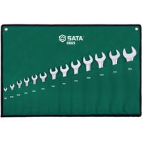 ⬡ Atvirų raktų rinkinys (13 vnt.) (6-32 mm) (S09029, SATA)