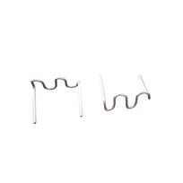 ⬡ Plastiko suvirinimo kabės banguotos 0.8mm (100vnt) (DHSTAPLES1)