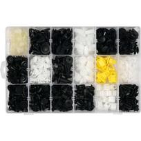 ⬡ Automobilio apdailos plastikinių laikiklių rinkinys (418vnt) Honda (YT06656, YATO)