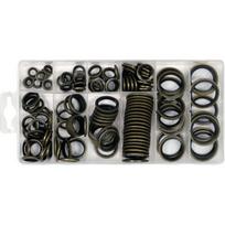 ⬡ Metalinių ir guminių poveržlių rinkinys (150 vnt.) (YT068582, YATO)