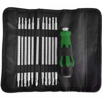 ⬡ Atsuktuvų kombinuotas rinkinys 11 vnt. (pl./PH/PZ/HEX/torx) (CL504911, CHANGLU TOOLS)