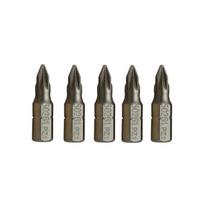 ⬡ 1/4" (6.3 mm) galvutė su PZ antgaliais, 5 vnt. PZ 2 x 25 mm (SC59262, SATA)
