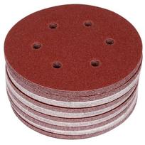 ⬡ Šlifavimo popierius 150mm (6 skylių) (50vnt) Nr.60 (YT834582, YATO)