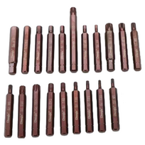 ⬡ 3/8" Antgaliai 30L TORX/SPLINE/IMBUS 5vnt. M12 (PJCL10214012, CHANGLU TOOLS)