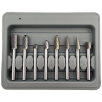 ⬡ Kietmetalio sukamųjų frezų rinkinys Ø6x8 mm 8 vnt. (GX608XX68)