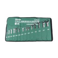 ⬡ Atvirų raktų DIN3110 rinkinys 14 vnt. (6-32 mm) (CL401414, CHANGLU TOOLS)