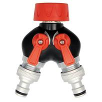 ⬡ Dvigubas jungties čiaupo-žarnos adapteris 3/4" (YT9941, YATO)