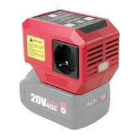 ⬡ Akumuliatoriaus inverteris WORCRAFT 220V+USB 20V LI-ION (CPIS20Li, WORCRAFT)