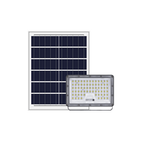 ⬡ Saulės energijos sieninis šviestuvas su judesio / dienos šviesos jutikliu 200 W 6500K (LFT120C200W, LUMIO)