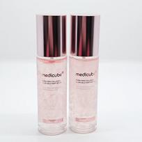 medicube PDRN Pink Collagen Glow Jelly Mist Hydration & Radiance 100ml x2 black