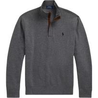 Polo Ralph Lauren Embroidered Pony Logo Knit Zip High Neck Sweatshirt Men sweatshirt 710890534-033 XXL