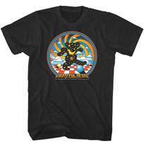 Grateful Dead Space Bear Marškinėliai Vyriški Roko ir Rolo Muzikos Grupės Marškinėliai Nauji Juodi 4XL blue