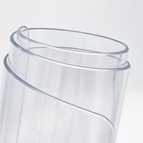 Minkšta stiklinė staltiesė Skaidri PVC Vandeniui atspari Aliejui atspari Apvali Virtuvės Valgomojo Stalo Dangalas Silikoninis Stalo Padėkliukas Round 30cm white